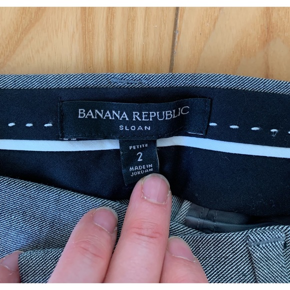 Grey Sloan Banana Republic ankle pants - Picture 2 of 3